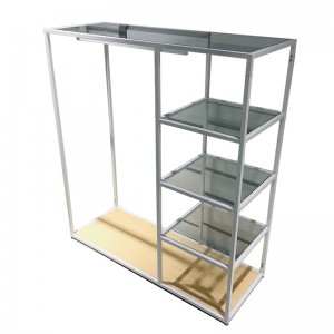 Boutique clothing shops display furniture for clothing shops modern for sportswear display stand