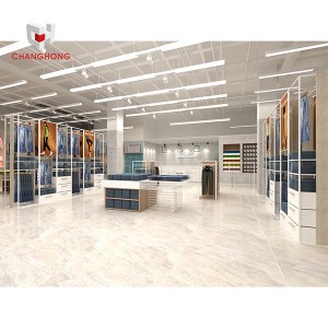 Modern attractive interior design retail postcard gift card store interior store display stand