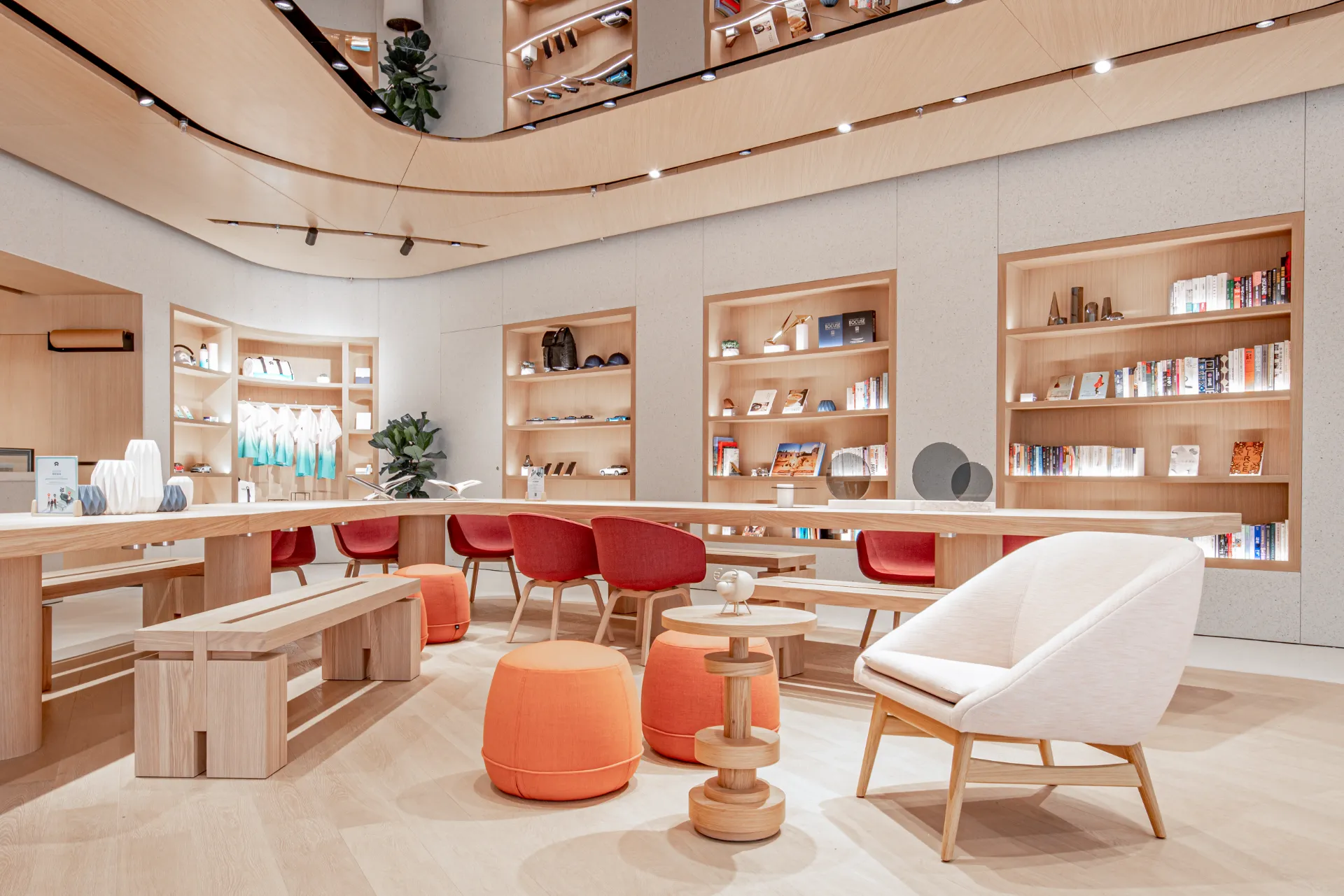 main store display & fixtures